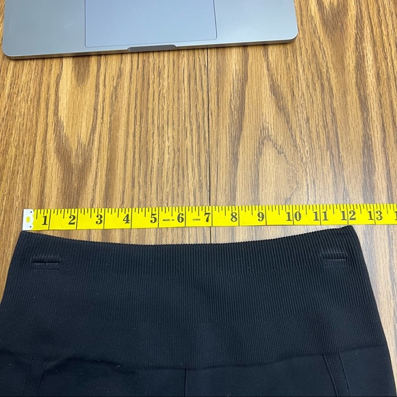 Lululemon In The Flow Crop II Leggings in Heathered Deep Coal - Picture 8 of 12